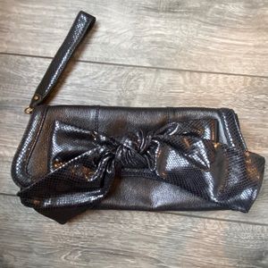 Lockheart Bow Wristlet Clutch